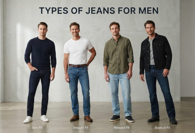 types of jeans for men