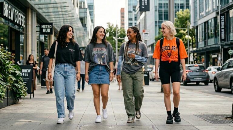 how to style oversized t shirts