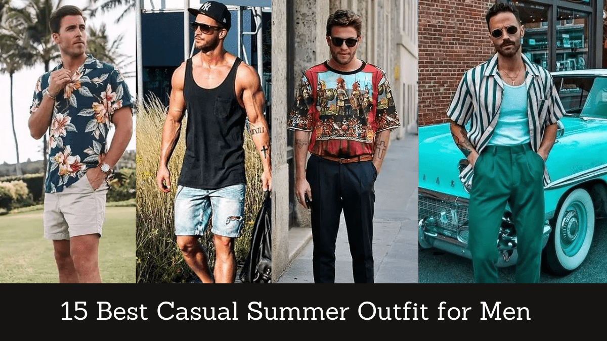 Celeb man summer outside