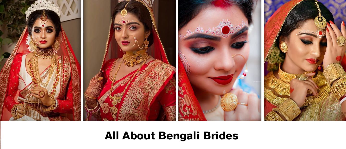 All About Bengali Brides | Nail The Bengali Bride Look This Wedding Season  - Bewakoof Blog