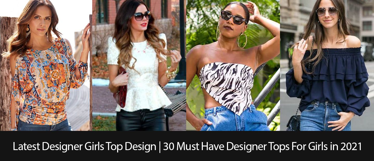 Latest Designer Girls Top Design  30 Must Have Designer Tops For Girls In  2021 - Bewakoof Blog
