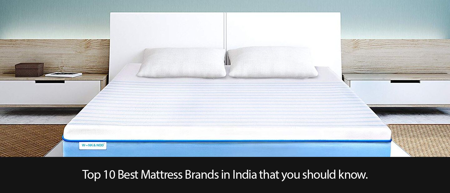 top 3 mattress brands in india
