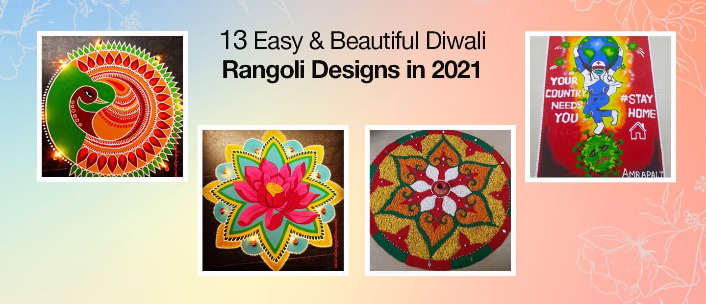 Easy & Stunning Rangoli Designs That You Can Try This Diwali ...