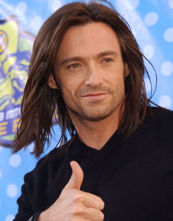Hugh Jackman - Long Hairstyles For Men - Bewakoof Blog