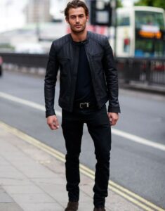 BLACK JEANS WITH LEATHER JACKET - Bewakoof Blog