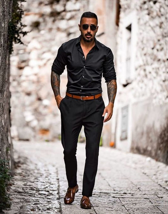 Black Pants Outfits For Men-29 Ideas How To Style Black, 53% OFF