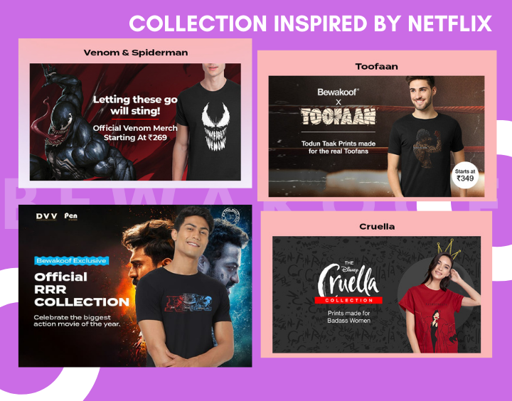 Netflix collection - Bewakoof