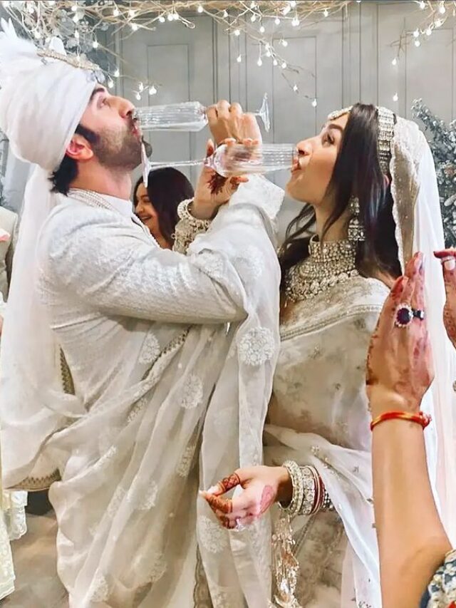 Alia Bhatt And Ranbir Kapoor’s Royal Wedding Pictures & Images