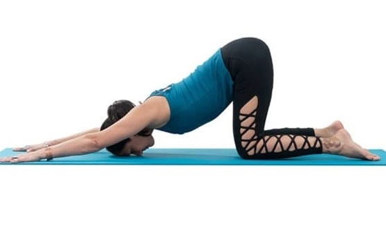6 Instant Relief Yoga Asanas For Back Pain One Should Perform 6 Extended puppy pose - Bewakoof Blog