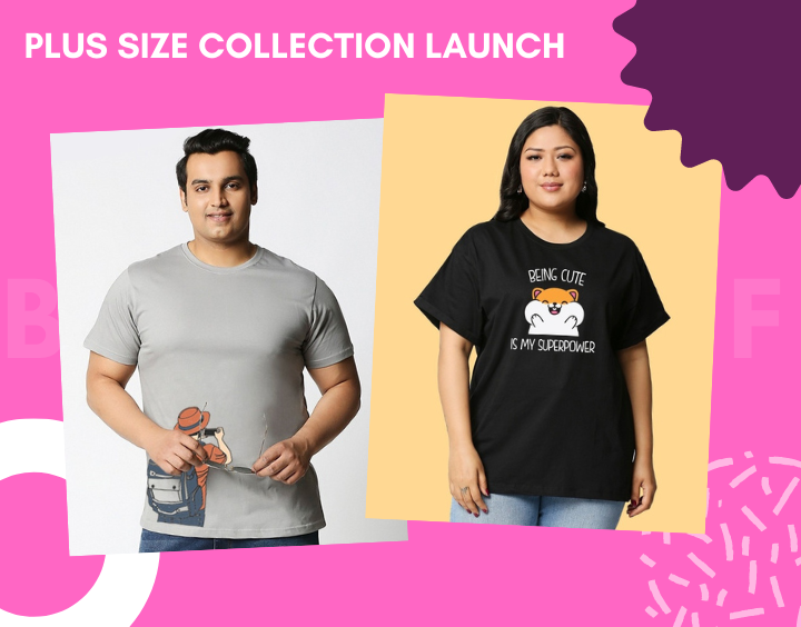 Plus size collection - Bewakoof