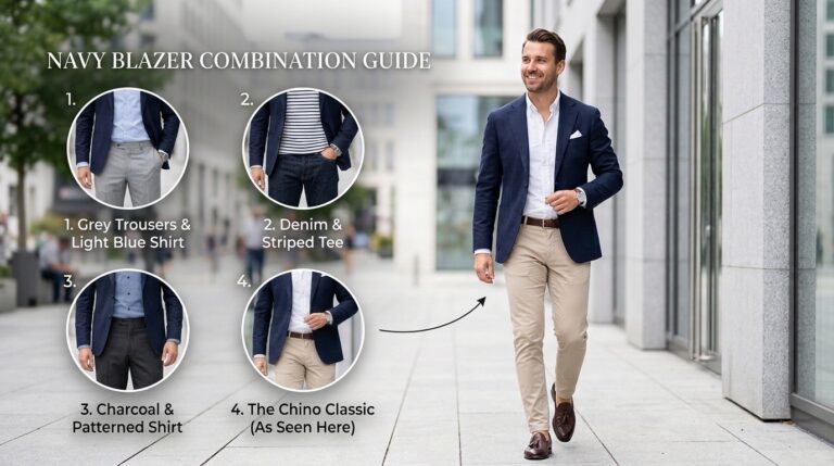 7 Remarkable Navy Blue Blazer Combinations To Try navy blue blazer combination