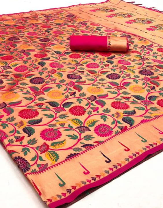Brocade Paithani - Types of paithani saree
