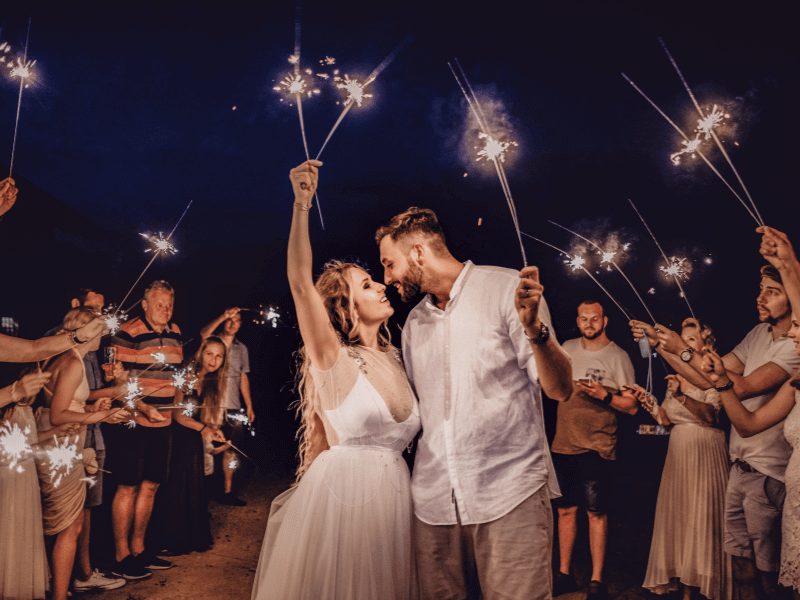 Propose through Fireworks