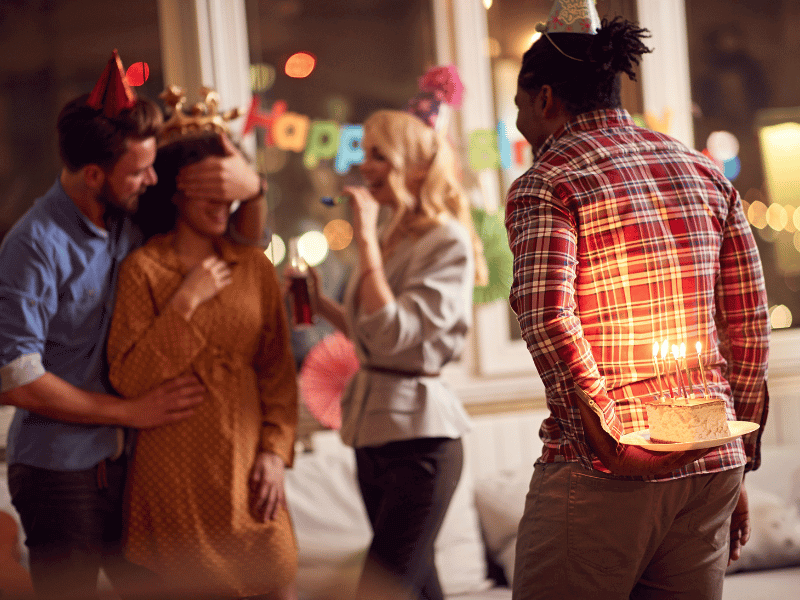 Surprise Party with Friends