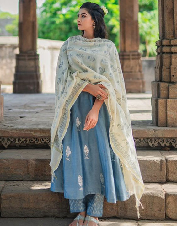 Chanderi Dupatta - Types of Dupattas