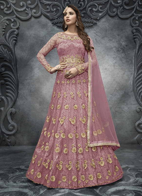 Party Wear Anarkali Pattern