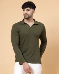 model wearing Polo T-shirt for gym