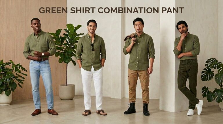 Green Shirt Combination Pant: Best Outfit Ideas for Men green shirt combination pant