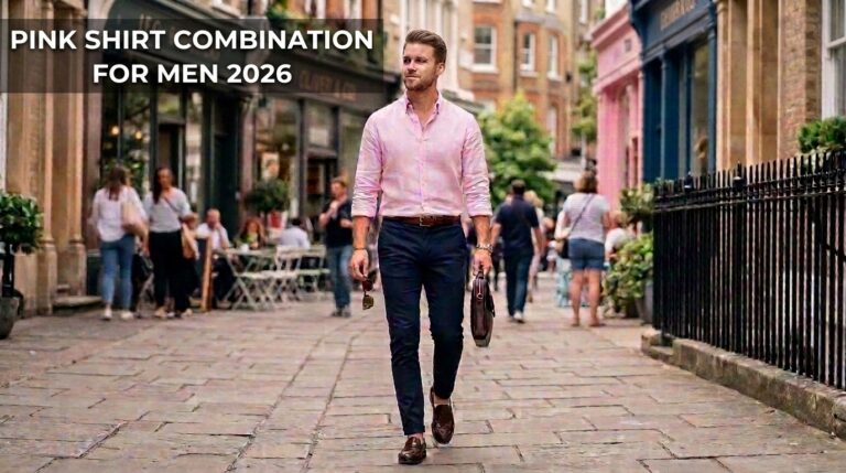 Pink Shirt Combination for Men 2026: Best Pant Colours That Always Work pink shirt combination pant