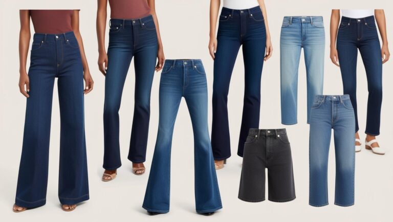 different types of jeans for women