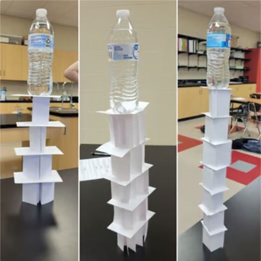 paper tower challenge