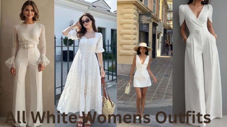 Elegant All-White Outfits for Women All white womens outfit