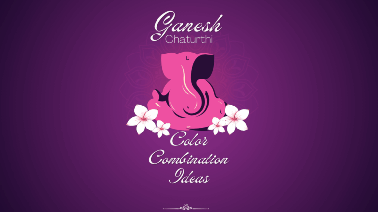 ganpati colour combination
