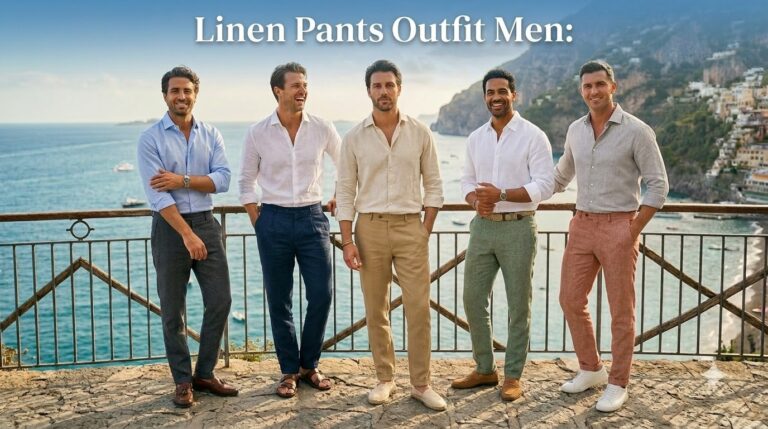 Linen Pants Outfit Men: How to Style Them Without Looking Like You’re on Holiday linen pant combination