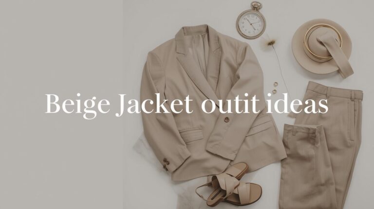 Top 10 Stylish Beige Jacket Combinations for Effortless Looks beige jacket outfit ideas