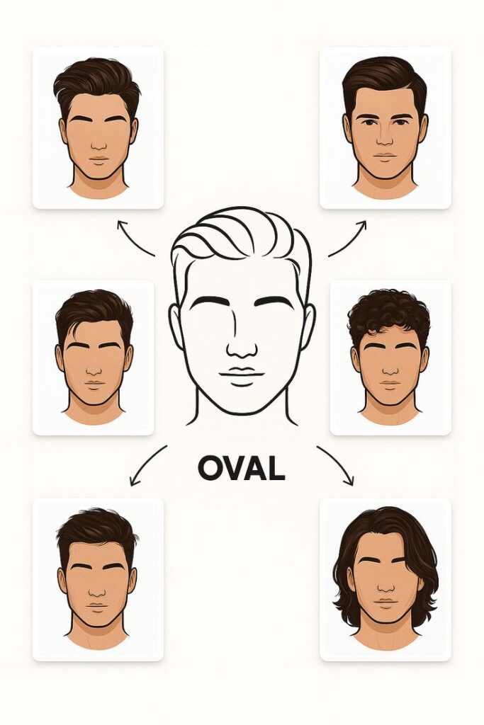 Best Oval Face Hairstyles to Enhance Your Features oval face hairstyles for men