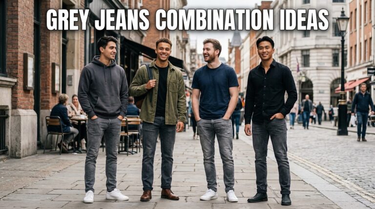 Grey Jeans Combination: 7 Best Pairings Men Actually Wear Grey Jeans Combination