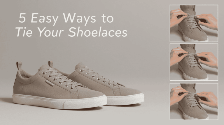 5 ways to tie shoe laces