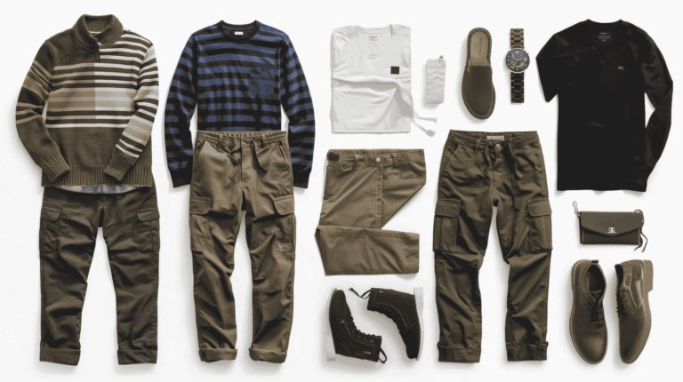 10 Best Green Cargo Combination Outfits for Effortless Style different ways of styling green cargos