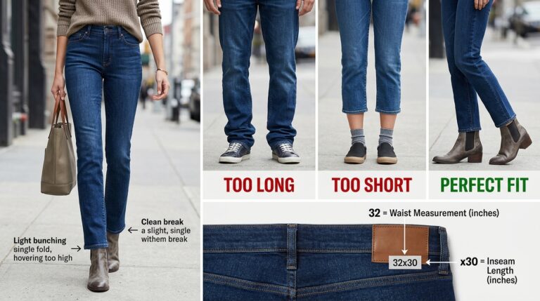 Inseam Length Guide for Pants and Jeans: Everything You Need to Know Inseam Length in Pants & Jeans