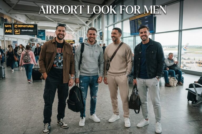 Airport Look For Men: 6 Simple Fits Everyone Will Love Airport look for men
