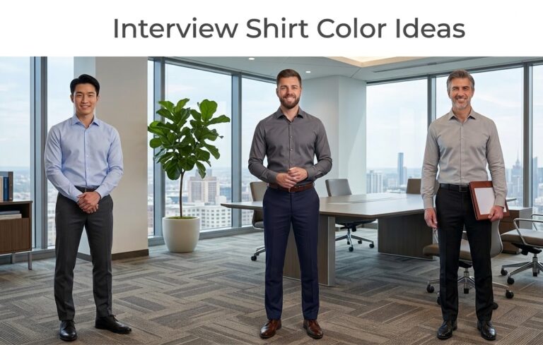 Male Interview Shirt Color