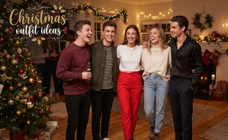 Christmas Outfit Ideas: 12 Stunning Looks for Men & Women Christmas Outfit Ideas