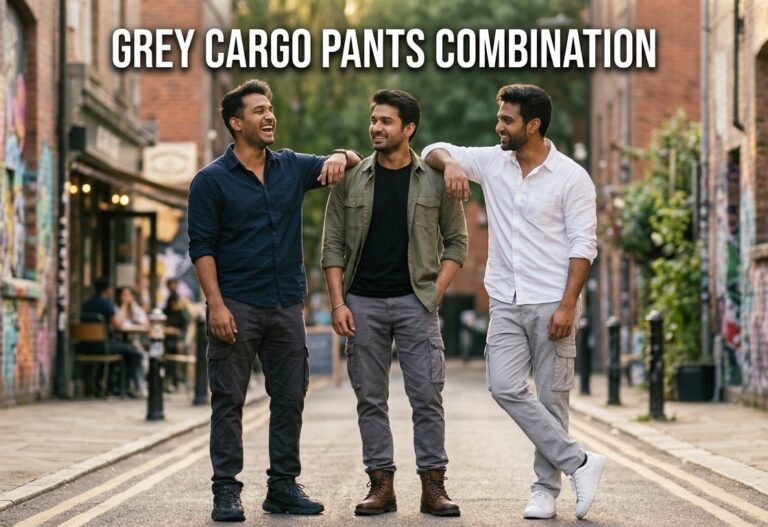 Grey Cargo Pants Combination: 6 Stunning Looks grey cargo pants combination