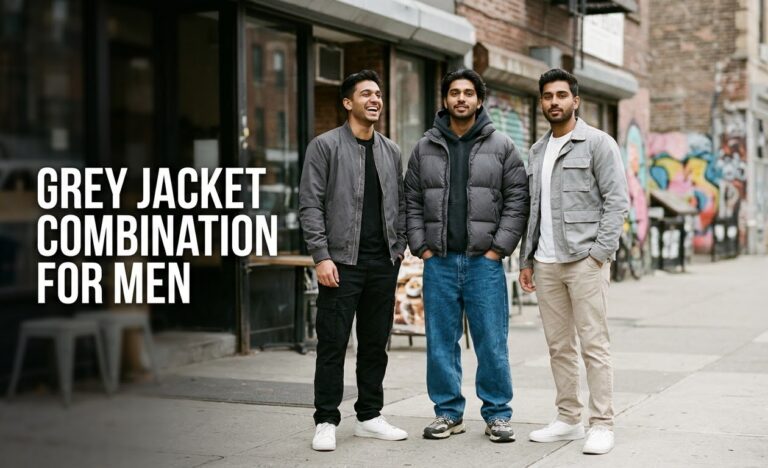 Grey Jacket Combination